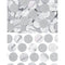 Buy Decorations Glitter Foil Circle Confetti 2.25 Oz - Silver sold at Party Expert