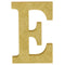 Buy Decorations Gold Glitter Letter - E sold at Party Expert