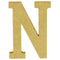 Buy Decorations Gold Glitter Letter - N sold at Party Expert