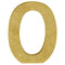 Buy Decorations Gold Glitter Letter - O sold at Party Expert