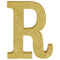 Buy Decorations Gold Glitter Letter - R sold at Party Expert