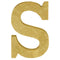 Buy Decorations Gold Glitter Letter - S sold at Party Expert