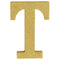 Buy Decorations Gold Glitter Letter - T sold at Party Expert