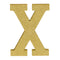 Buy Decorations Gold Glitter Letter - X sold at Party Expert