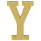 Buy Decorations Gold Glitter Letter - Y sold at Party Expert