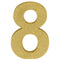 Buy Decorations Gold Glitter Number - 8 sold at Party Expert