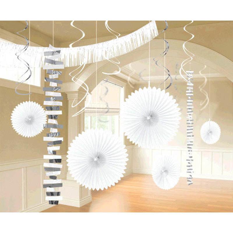 Buy Decorations Hanging Decorating Kit - Frosty White 18/pkg. sold at Party Expert