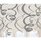 Buy Decorations Hanging Swirls 22 In.- Silver 12/pkg. sold at Party Expert