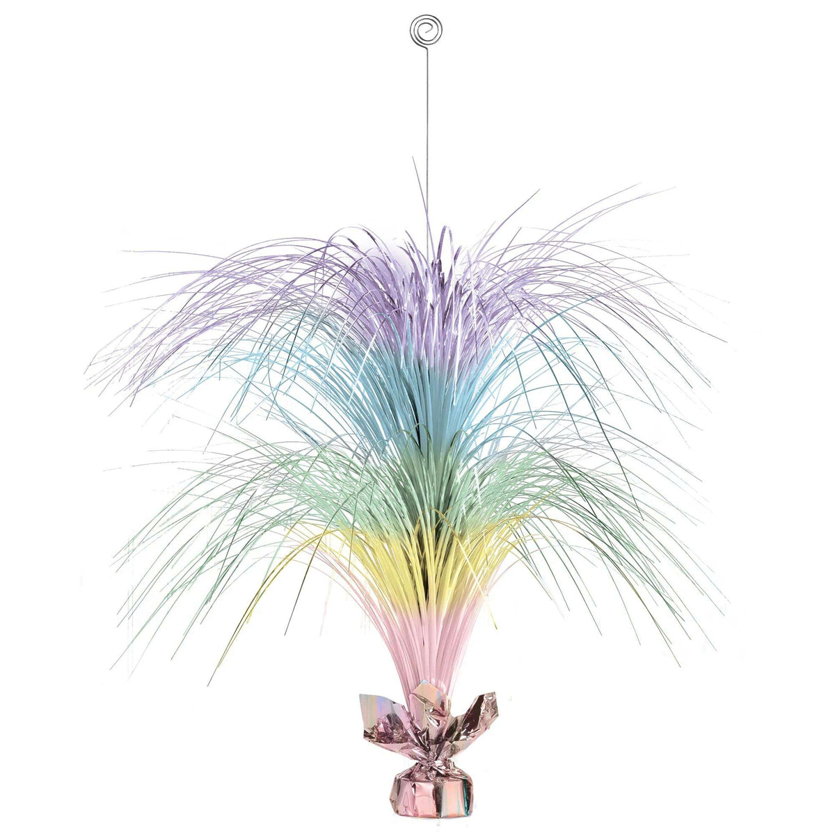 AMSCAN CA Decorations Pastel Large Spray Table Centerpiece, 28 Inches, 1 Count 192937373507