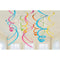Buy Decorations Plastic Swirl Decorations - Multicolor 12/pkg. sold at Party Expert