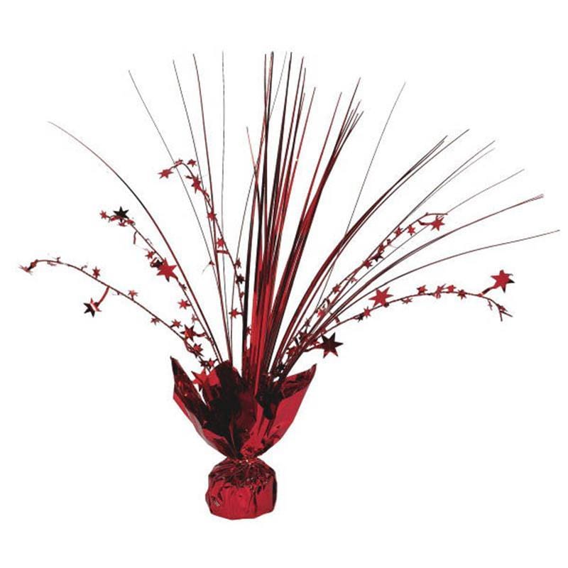 Buy Decorations Spray Centerpiece 12 In. - Apple Red sold at Party Expert