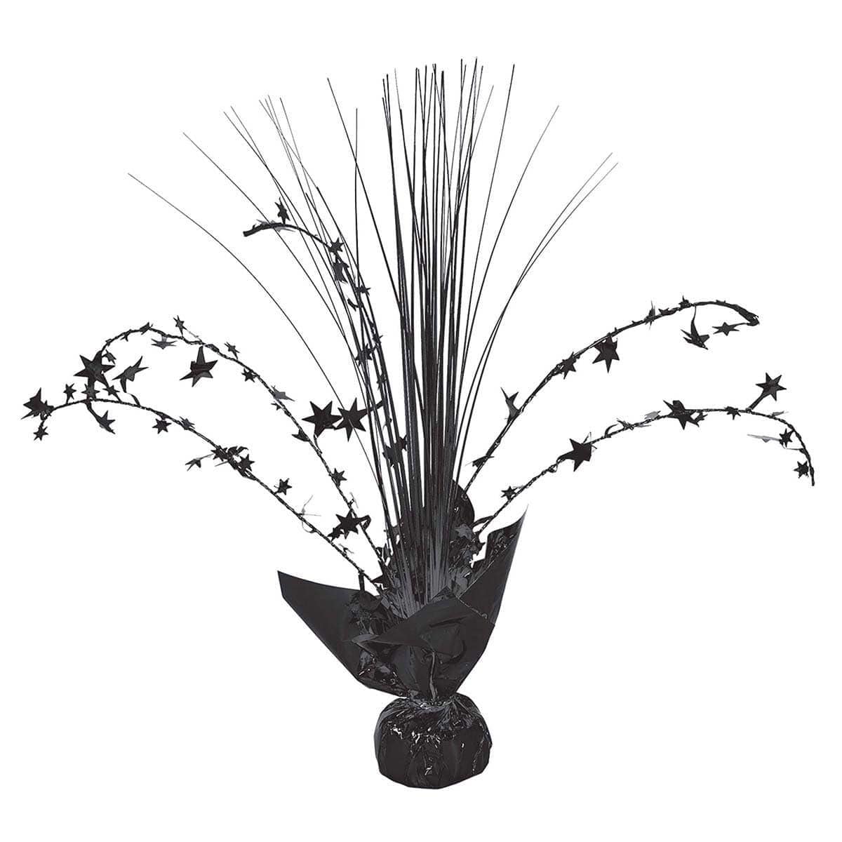 Buy Decorations Spray Centerpiece 12 In. - Black sold at Party Expert