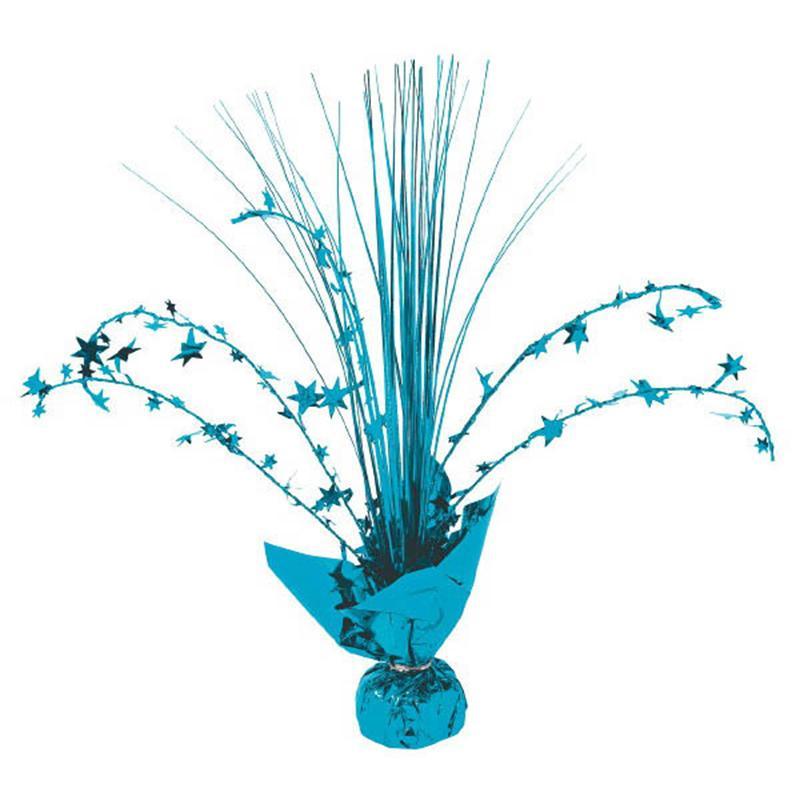 Buy Decorations Spray Centerpiece 12 In. - Caribbean Blue sold at Party Expert