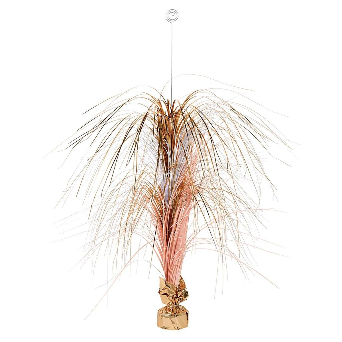 Buy Decorations Spray Centerpiece Large - Rose Gold sold at Party Expert