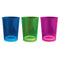 AMSCAN CA Disposable-Plasticware Glow in the Dark Party Cups, 13.5 oz, 8 Count 192937303443