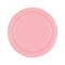 AMSCAN CA Disposable-Plasticware New Pink Round Plastic Plates, 9 Inches, 20 Count 048419626039