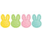 AMSCAN CA Easter Easter Bunny Shaped Plates, 10 Inches, 4 Count