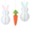 AMSCAN CA Easter Easter Honeycomb hanging Decoration, 3 Count