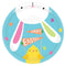 Buy Easter Hello Bunny - Plates 7 in. 8 Per Package sold at Party Expert