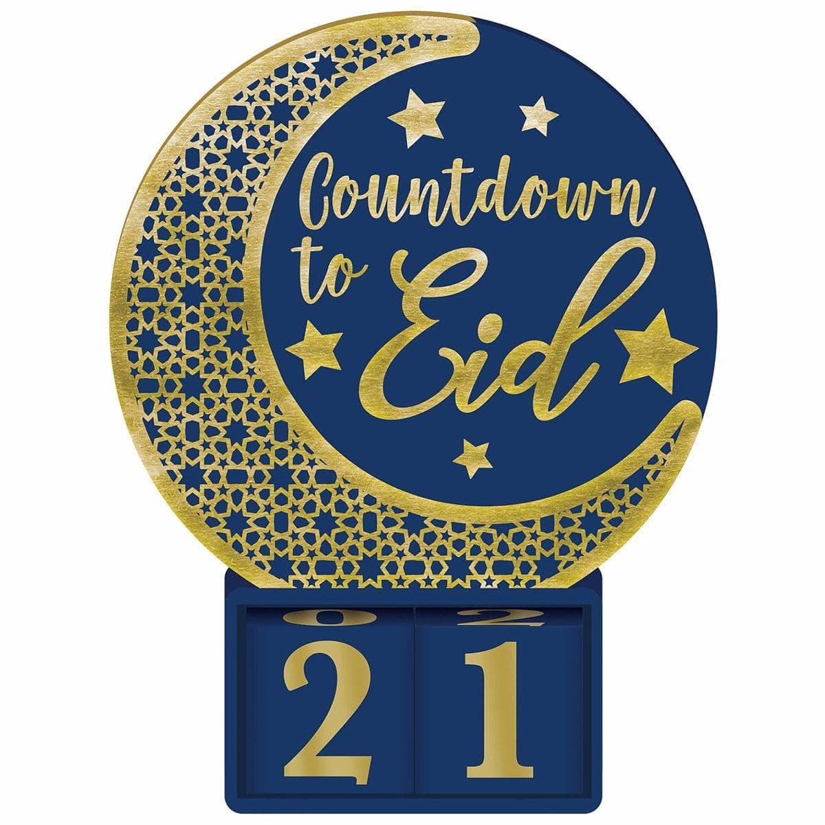 Buy Eid Eid Celebration Countdown Sign sold at Party Expert