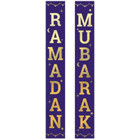 AMSCAN CA Eid Eid Celebration Hanging Flags, 2 Count