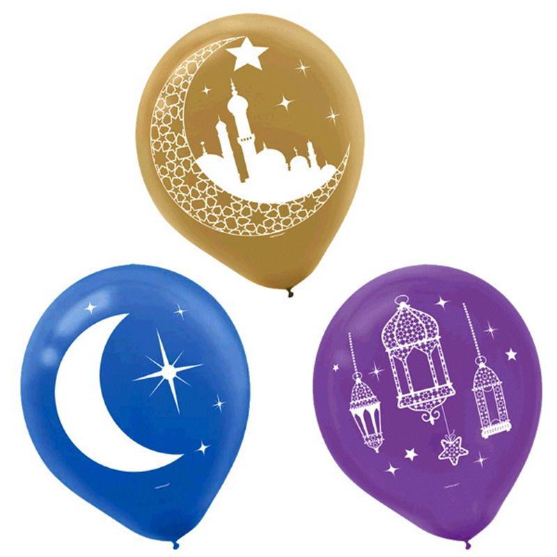 Buy Eid Eid Celebration - Latex Balloon 15/pkg sold at Party Expert