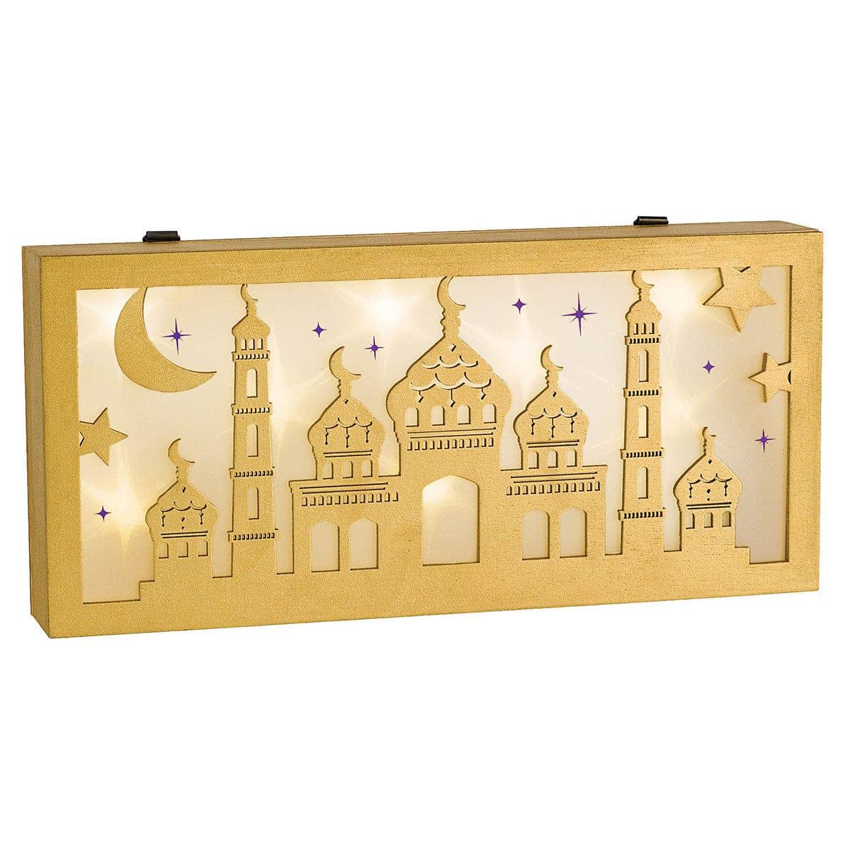 AMSCAN CA Eid Eid Celebration Light-Up Shadowbox