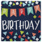 Buy General Birthday A Reason To Celebrate - Beverage Napkins 16 Per Package sold at Party Expert