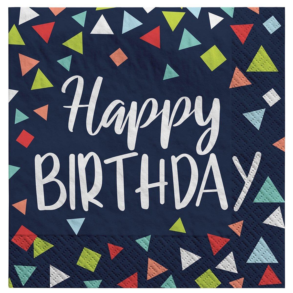 Buy General Birthday A Reason To Celebrate - Lunch Napkins 16 Per Package sold at Party Expert