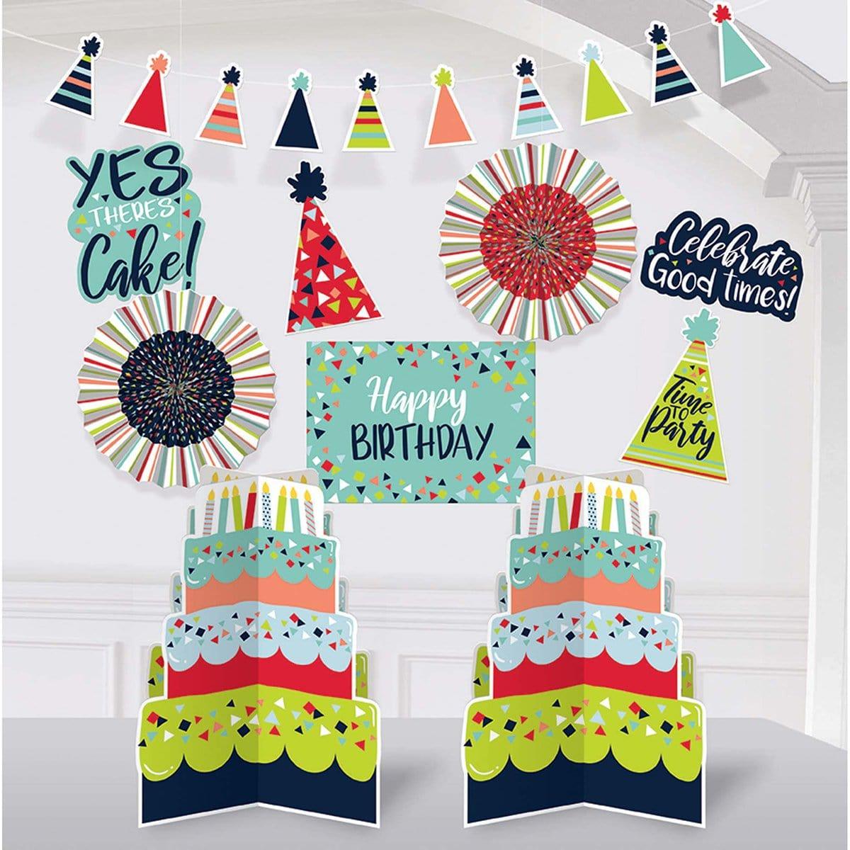 Buy General Birthday A Reason To Celebrate - Room Decorating Kit sold at Party Expert
