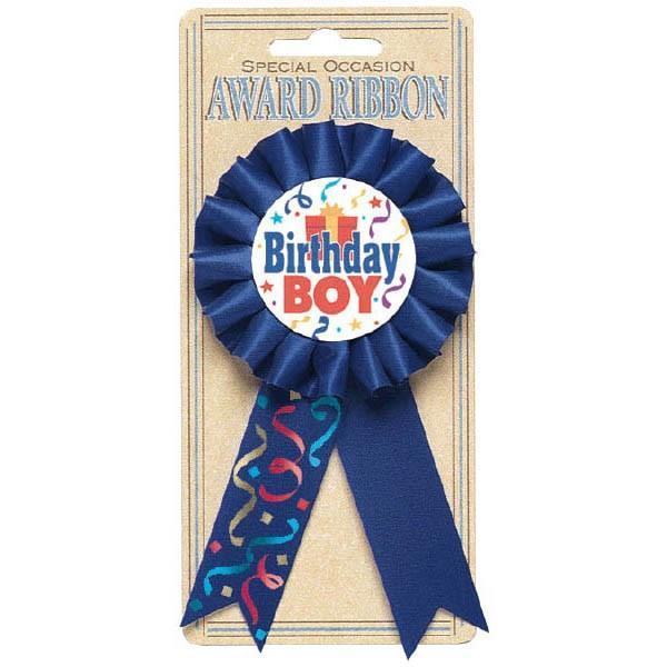 Buy General Birthday Birthday Boy Award Ribbon sold at Party Expert