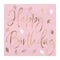 Buy General Birthday Blush Birthday - Beverage Napkins, 16 Count sold at Party Expert