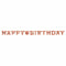 Buy General Birthday Blush Birthday - Letter Banner sold at Party Expert
