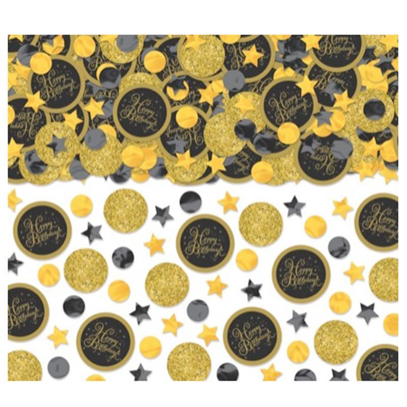 Buy General Birthday Gold Birthday - Confetti sold at Party Expert