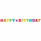 Buy General Birthday Happy Birthday Banner - Rainbow sold at Party Expert