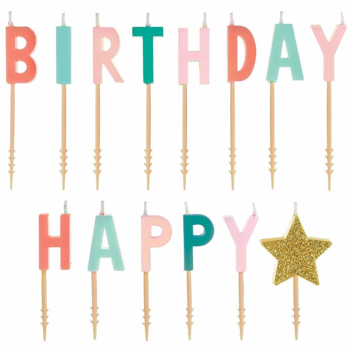 Buy General Birthday Happy Cake Day Candle, 14 Count sold at Party Expert