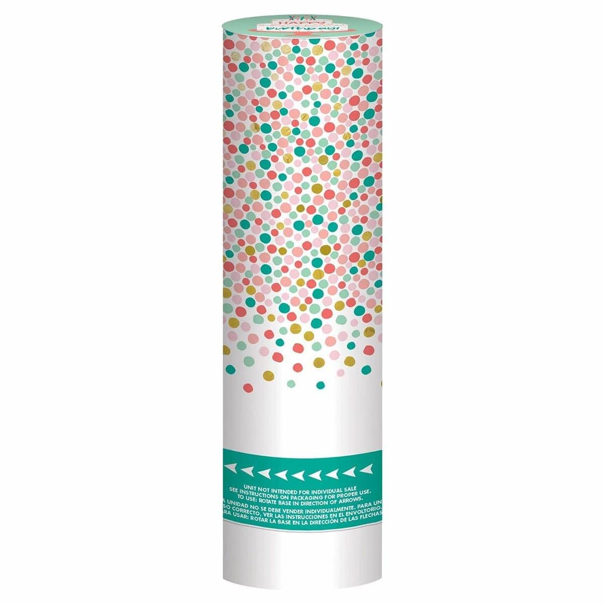 Buy General Birthday Happy Cake Day Confetti Popper, 2 Count sold at Party Expert
