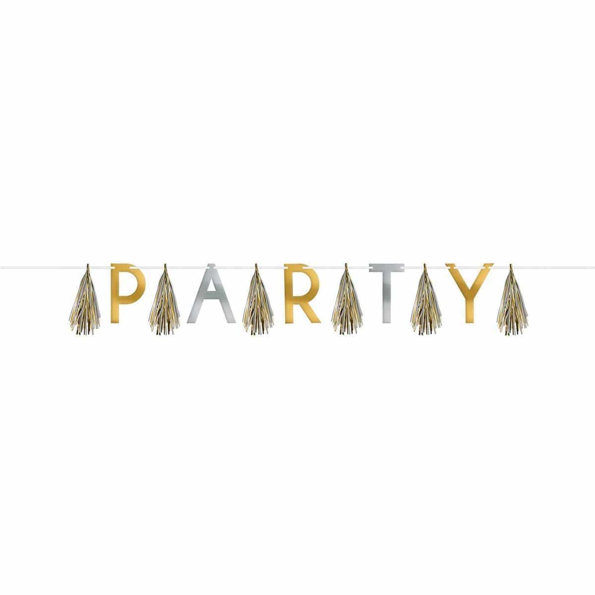 Buy General Birthday Party Banner With Tassel sold at Party Expert