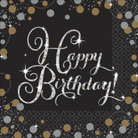 Buy General Birthday Sparkling Celeb. - Lunch Napkins 16/pkg sold at Party Expert