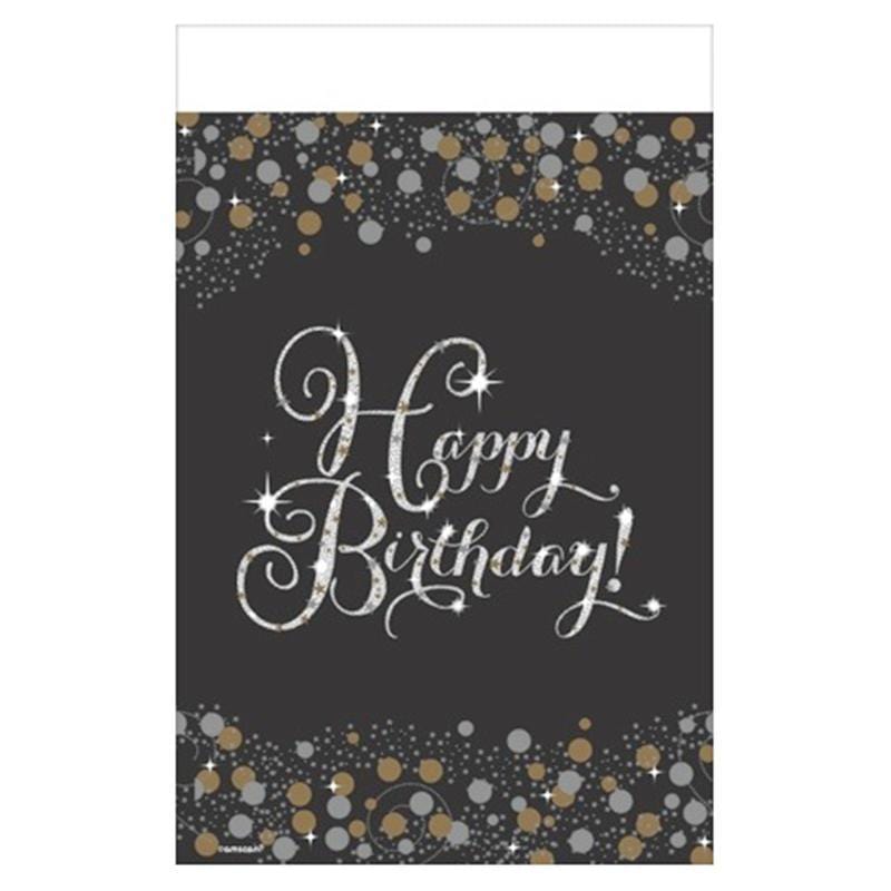 Buy General Birthday Sparkling Celeb. - Tablecover sold at Party Expert