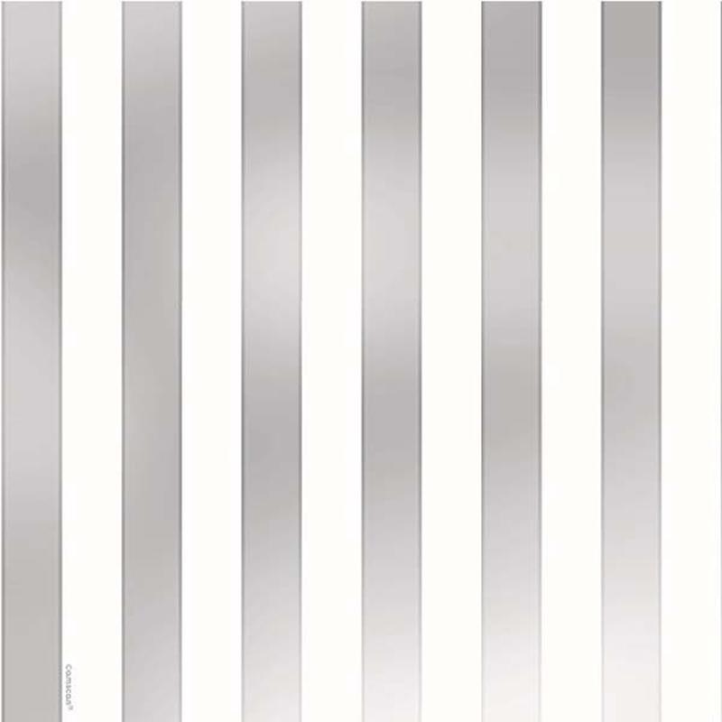 Buy Gift Wrap & Bags Jumbo Gift Wrap - Silver & White sold at Party Expert