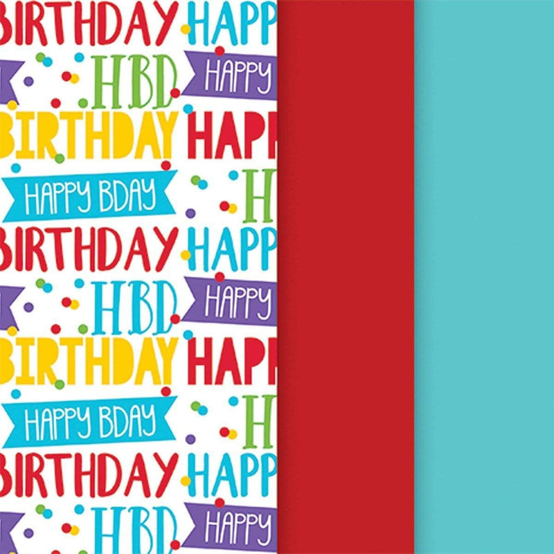 Buy Gift Wrap & Bags Tissus Paper 20/pkg - Happy Birthday sold at Party Expert