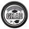 AMSCAN CA Graduation Graduation "Congrats Grad" Dinner Paper Plates, 7 in