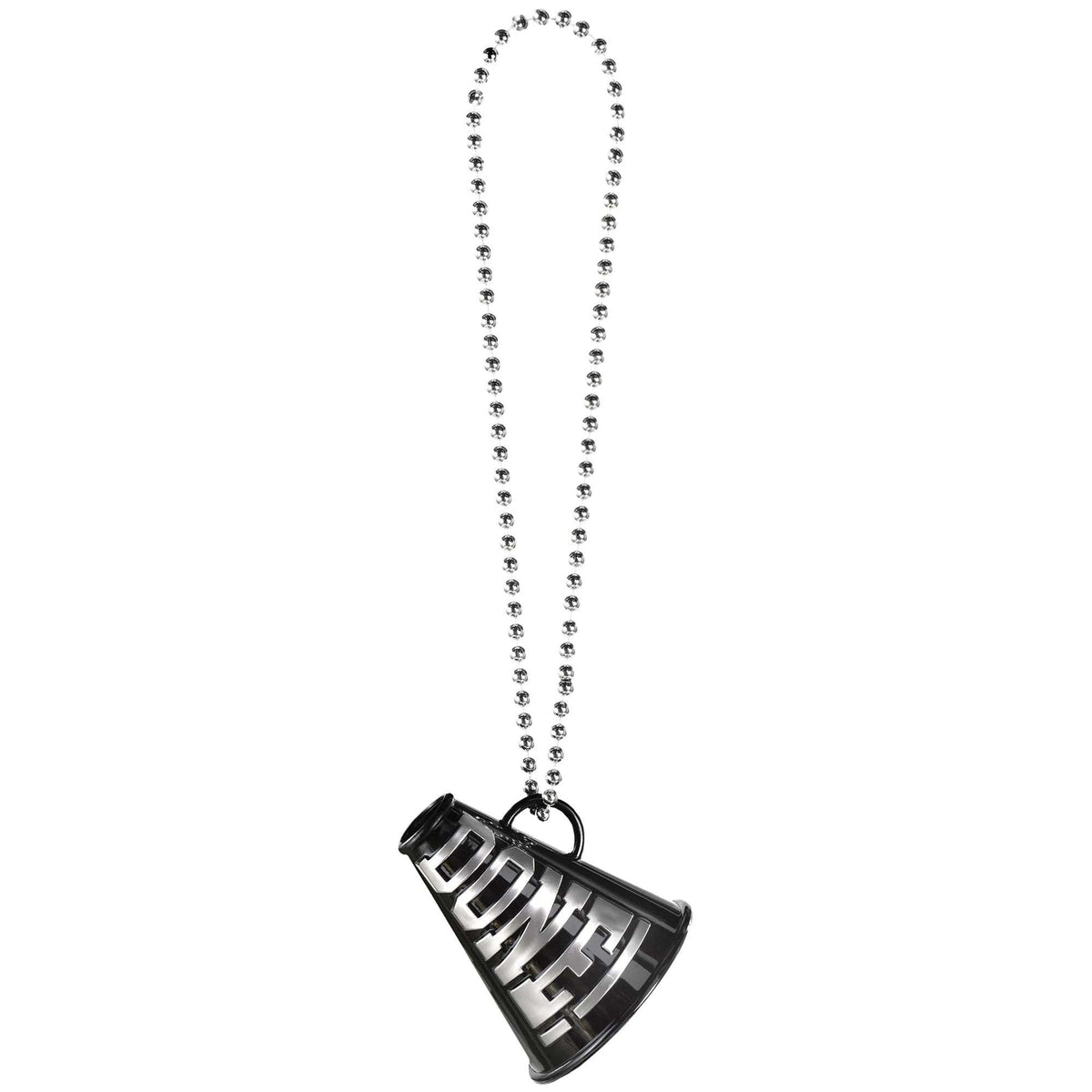 AMSCAN CA Graduation Graduation Megaphone Necklace, 1 Count