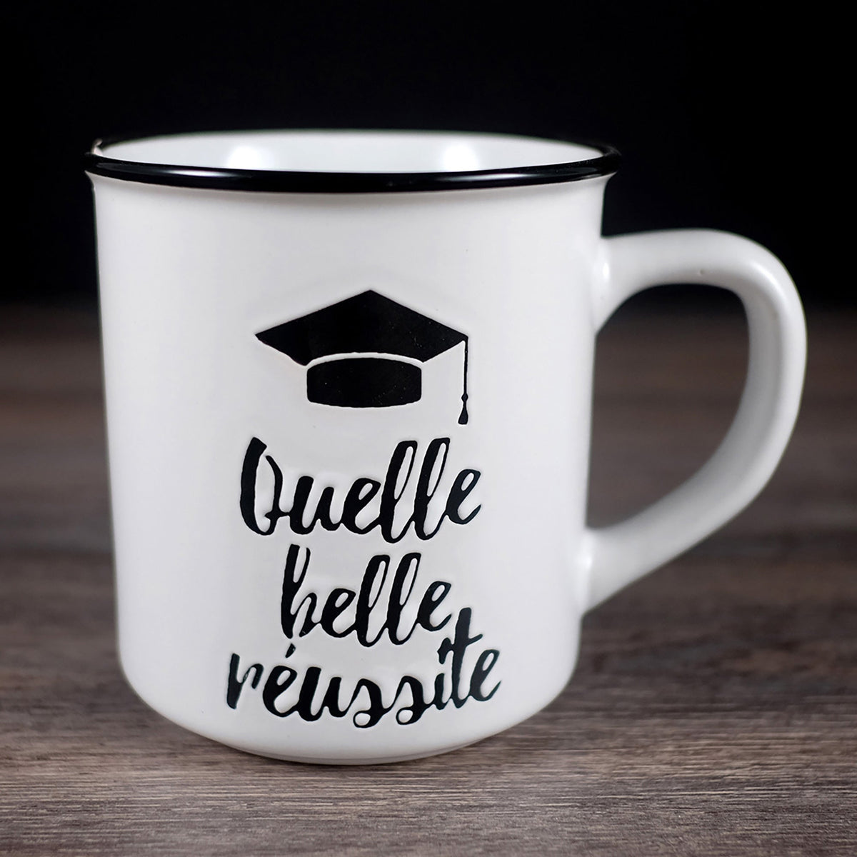 ELBY GIFTS INC Graduation Graduation Mug "Quelle belle réussite", 1 Count