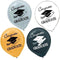 Buy Graduation Latex Balloon Gold/Silver/Black/Clear - 15 ct sold at Party Expert