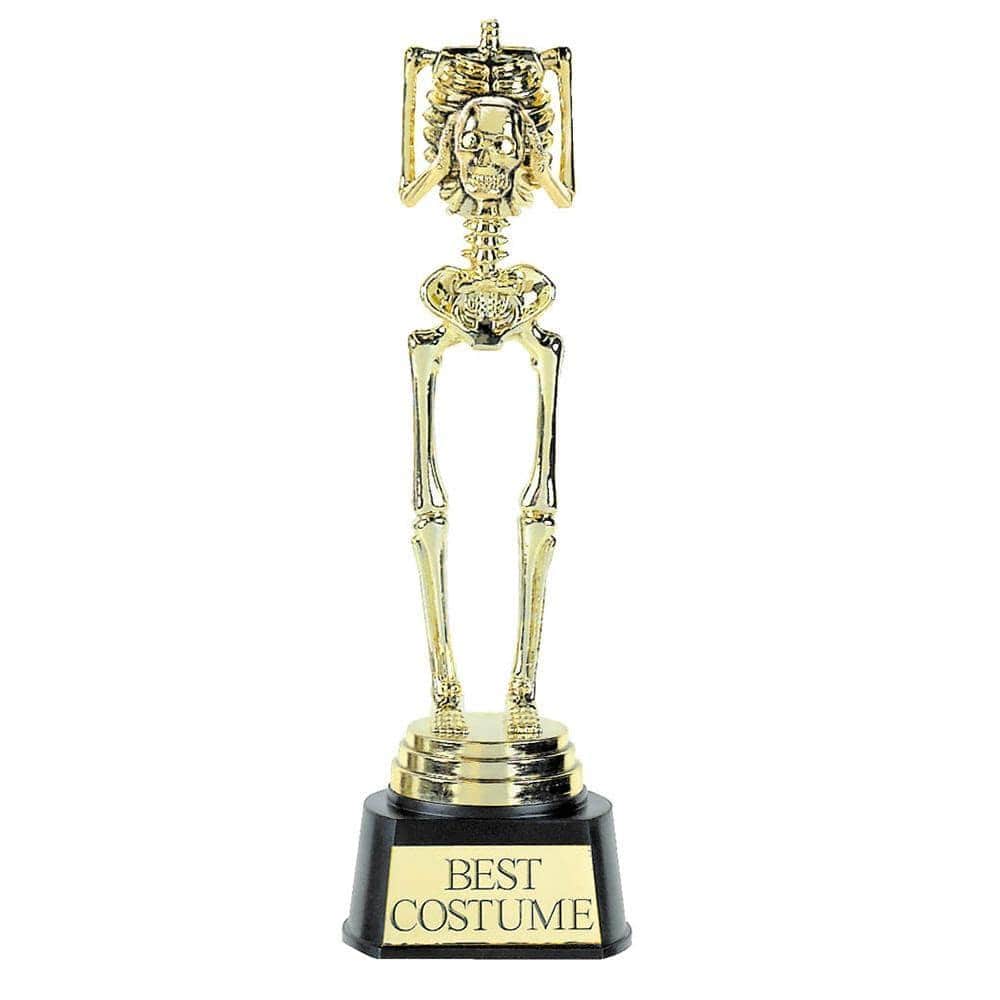Buy Halloween Best Costume skeleton trophy sold at Party Expert