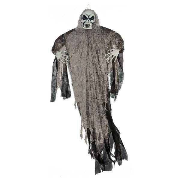 Buy Halloween Black hanging reaper, 7 feet sold at Party Expert