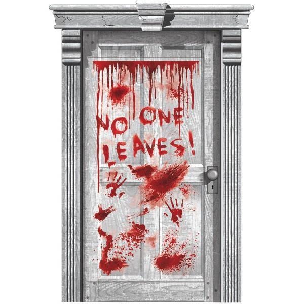 Buy Halloween Bloody door decoration sold at Party Expert