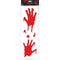 Buy Halloween Bloody handprints gel clings sold at Party Expert
